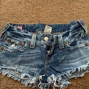 True religion shorts